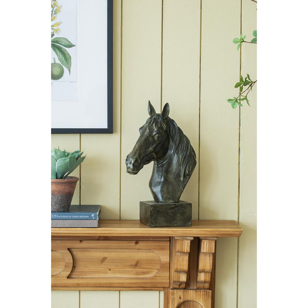 Horse Sculpture on Base image 7